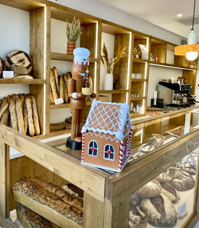Agencement de la boulangerie Marius